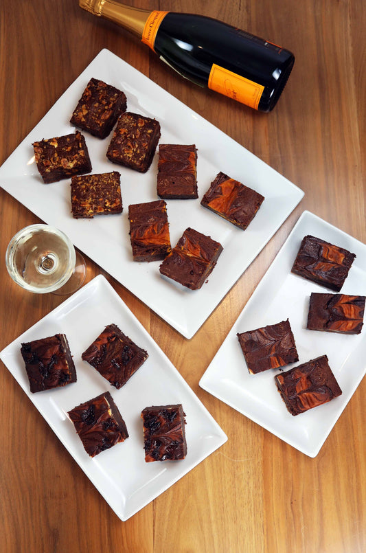 Brilliant Bijou Brownies with Artisanal Champagne