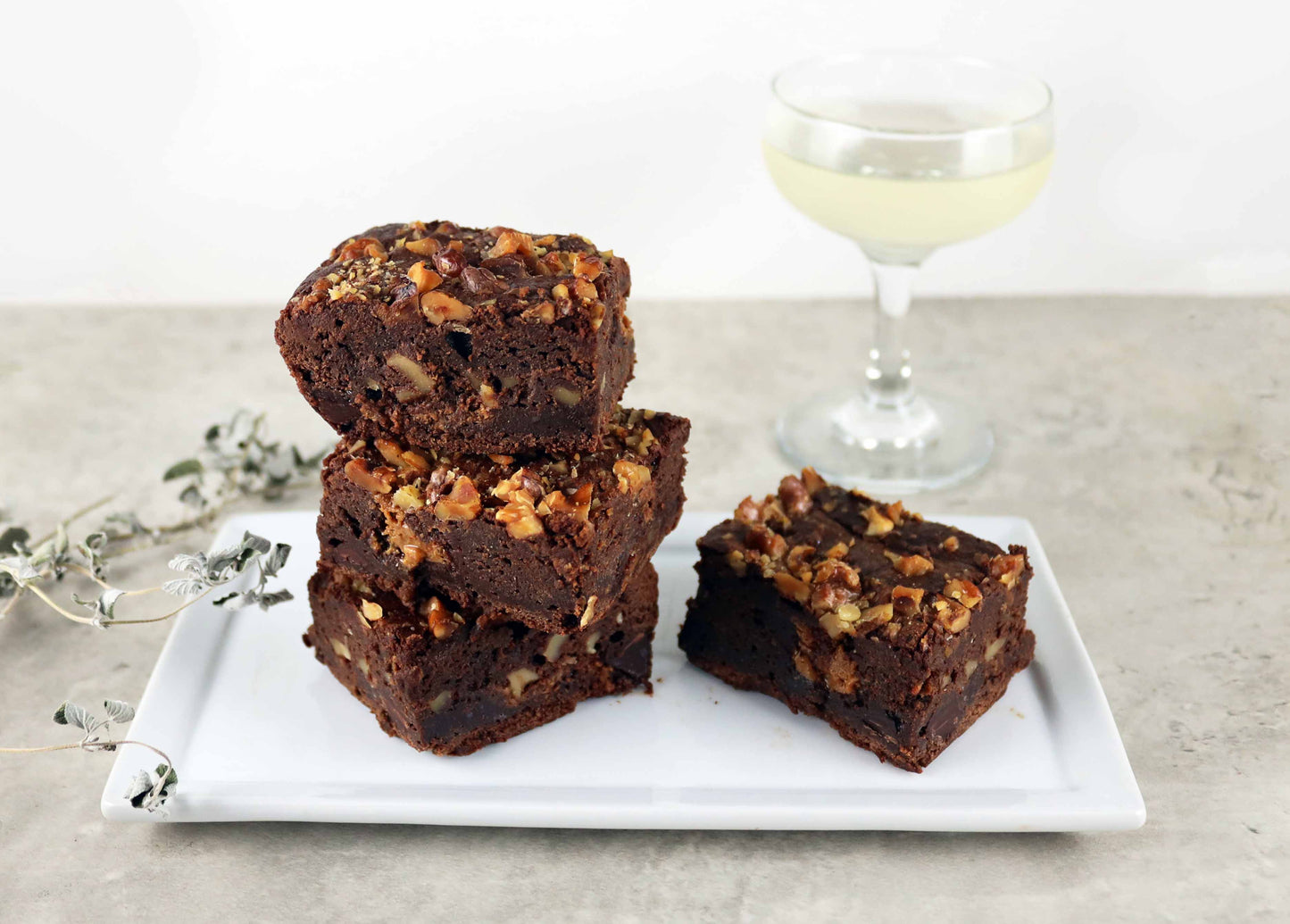 Brilliant Bijou Brownies with Artisanal Champagne