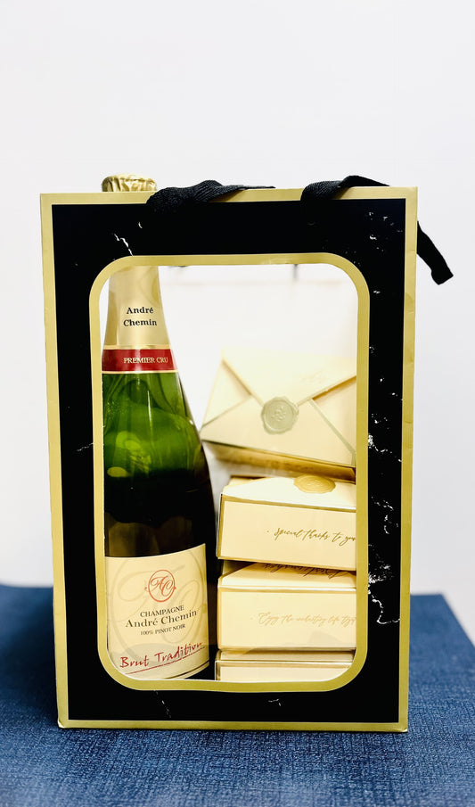 Brilliant Bijou Brownies with Artisanal Champagne